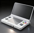 Console Portatil Dobravel de Duas Telas