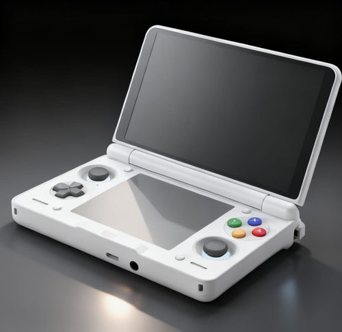 Console Portatil Dobravel de Duas Telas